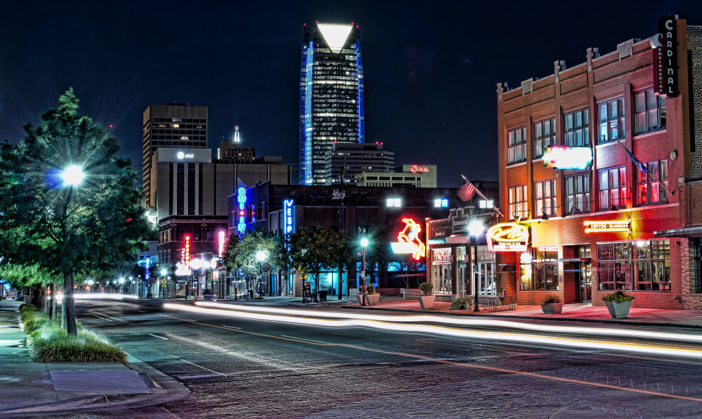"Automobile Alley in Oklahoma City" by katsrcool/Flickr. Licensed under CC BY 2.0