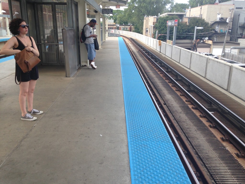 Fullerton L platform.