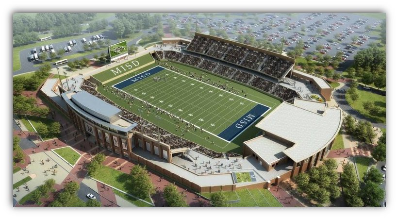 Rendering from McKinney Independent School District via New York Times