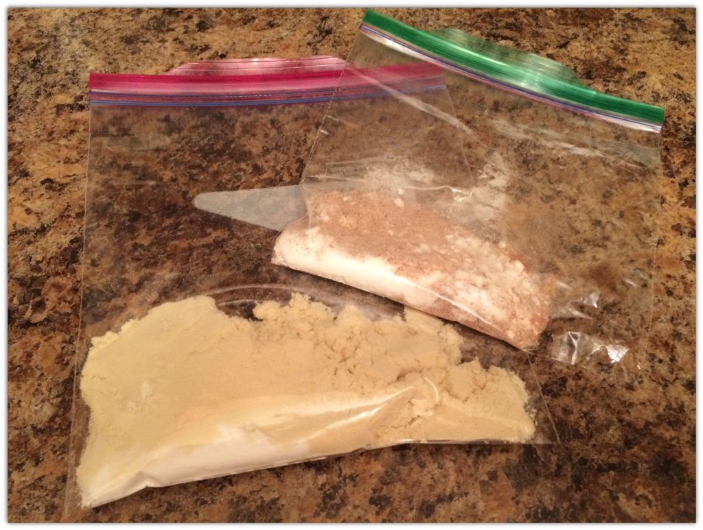 My potato starch shake mixes that I take to the office.