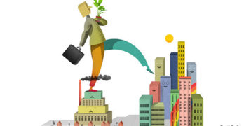 The Economist on Jobs Returning to Downtown