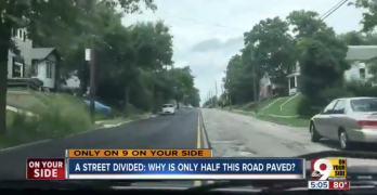 Half Paved Street Shows the Case for Merger